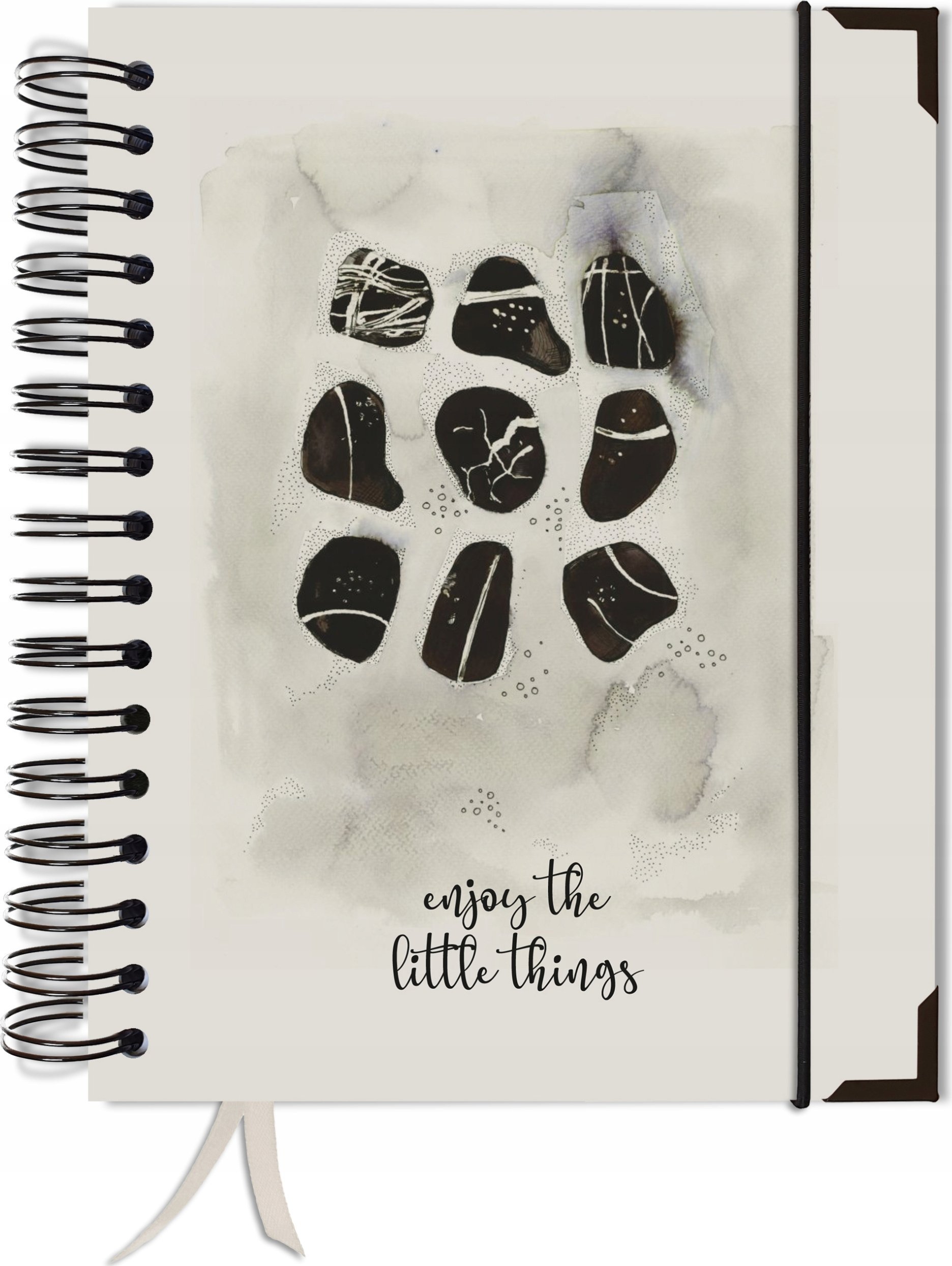 TadaPlanner Bullet journal 180 stron notes planer zeszyt A5+ w kropki