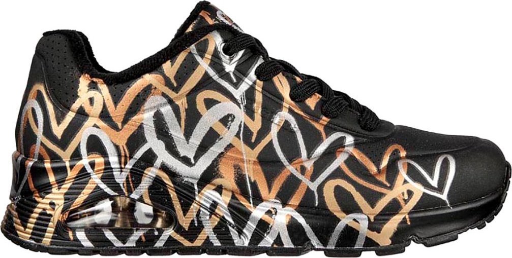 Skechers Buty damskie UNO METALIC LOVE (155523-BKGD) 38.5