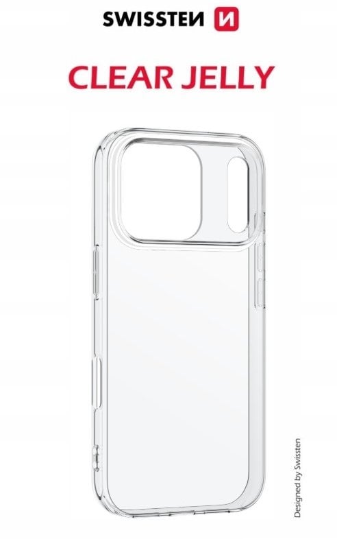 Clear Jelly Case for Apple iPhone 17 Pro Max - Transparent