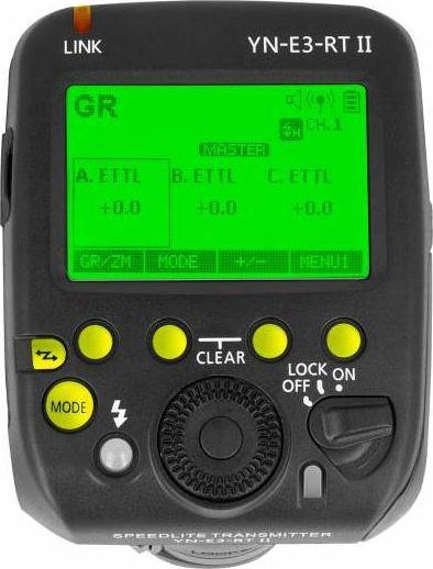 Yongnuo Kontroler radiowy Yongnuo YN-E3-RT II do Canon