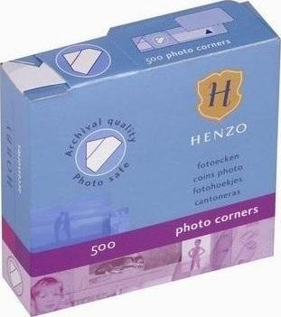 Henzo Fotonarożniki białe 500szt