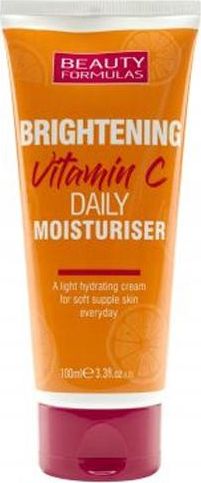 Beauty Formulas Rozjaśniający Krem Do Twarzy Brightening Vitamin C Daily Moisturiser Cream 100ml