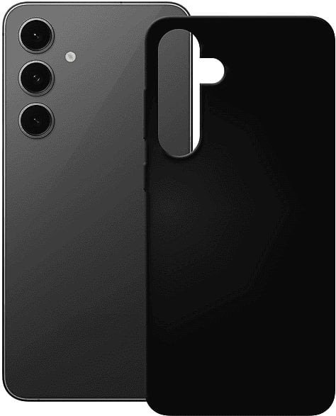PEDEA Soft TPU Case für Samsung Galaxy S24 FE, schwarz