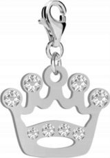 Radziszewska Jewellery Srebrny Charms KORONA DEDYKACJA GRATIS