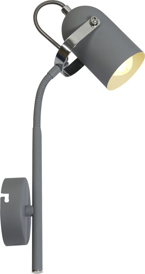 Kinkiet Candellux Kinkiet ścienny szary Candellux GRAY 91-66527