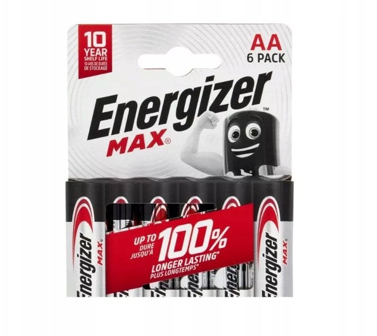Energizer LR6/6 Max AA 6 pack