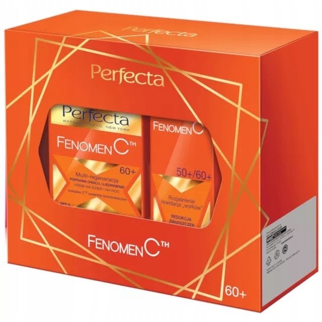 PERFECTA Zestaw prezentowy Fenomen C 60+ (Krem do twarzy 50 ml + Krem pod oczy 15 ml)