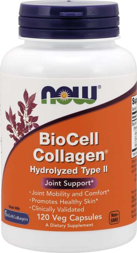 NOW Foods Now Foods - BioCell Collagen Hydrolyzed Type II, 120 vkaps