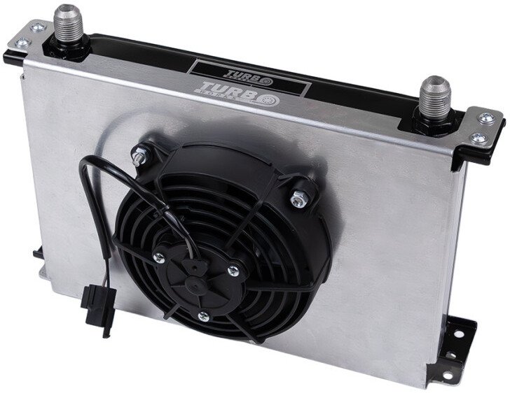 Cooling Plate TurboWorks Chłodnicy Oleju 25 rzędowej 5 calowy wentylator