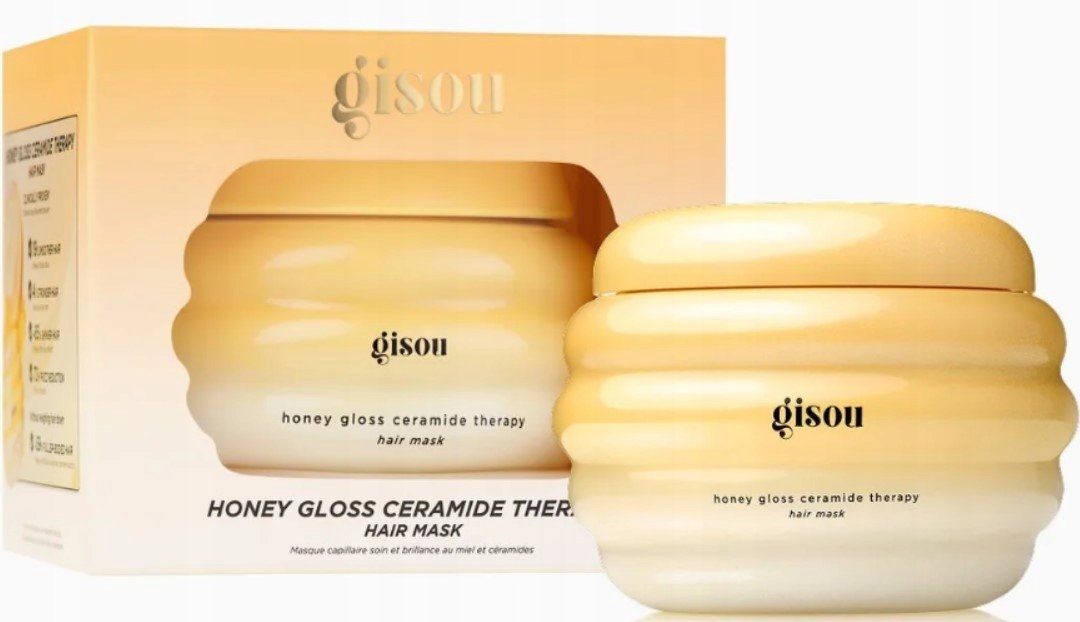 Gisou Honey Gloss Ceramidy Therapy Maska Do Włosów 75 Ml