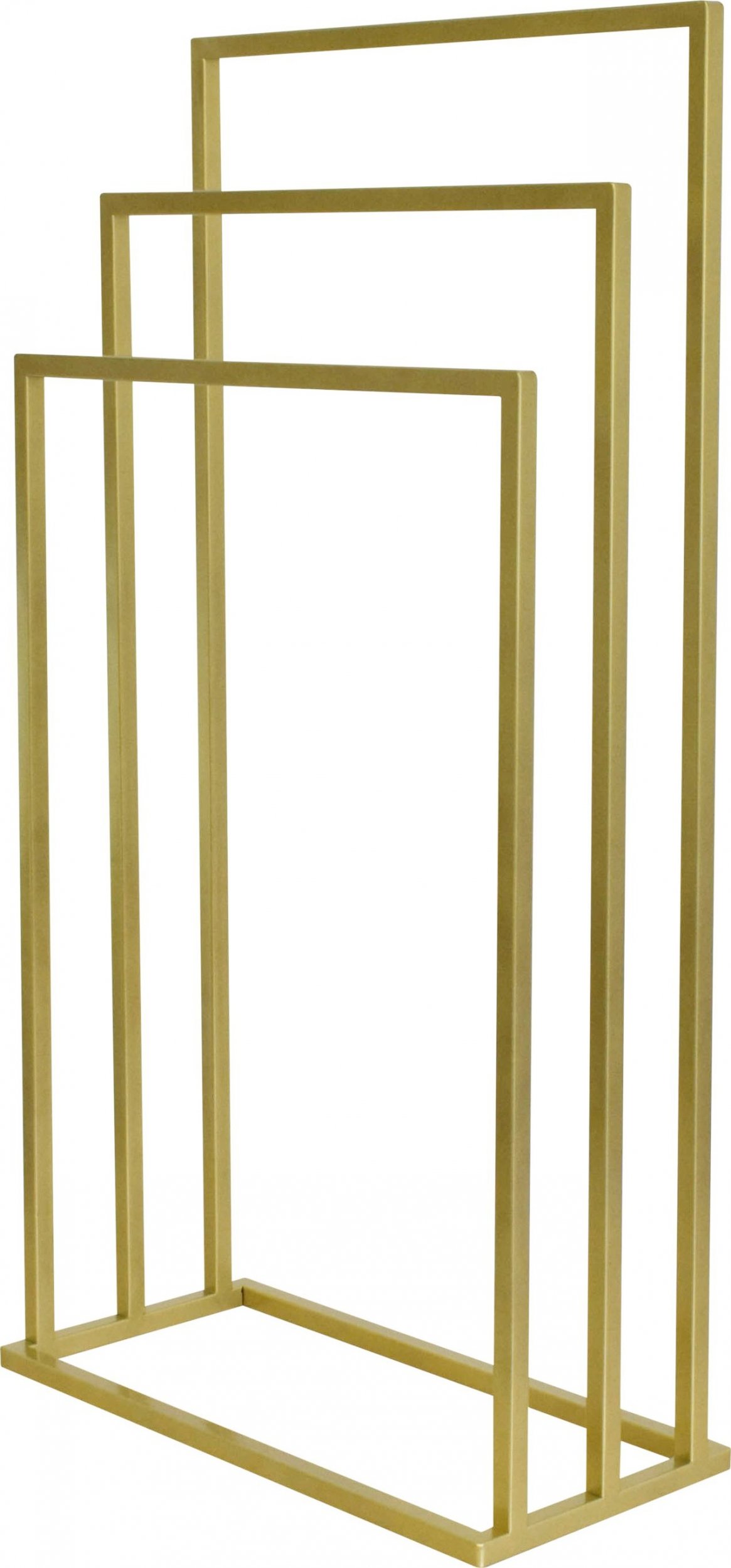 Sepio Złoty Stojak 3 ramienny do ubrań oraz bielizny