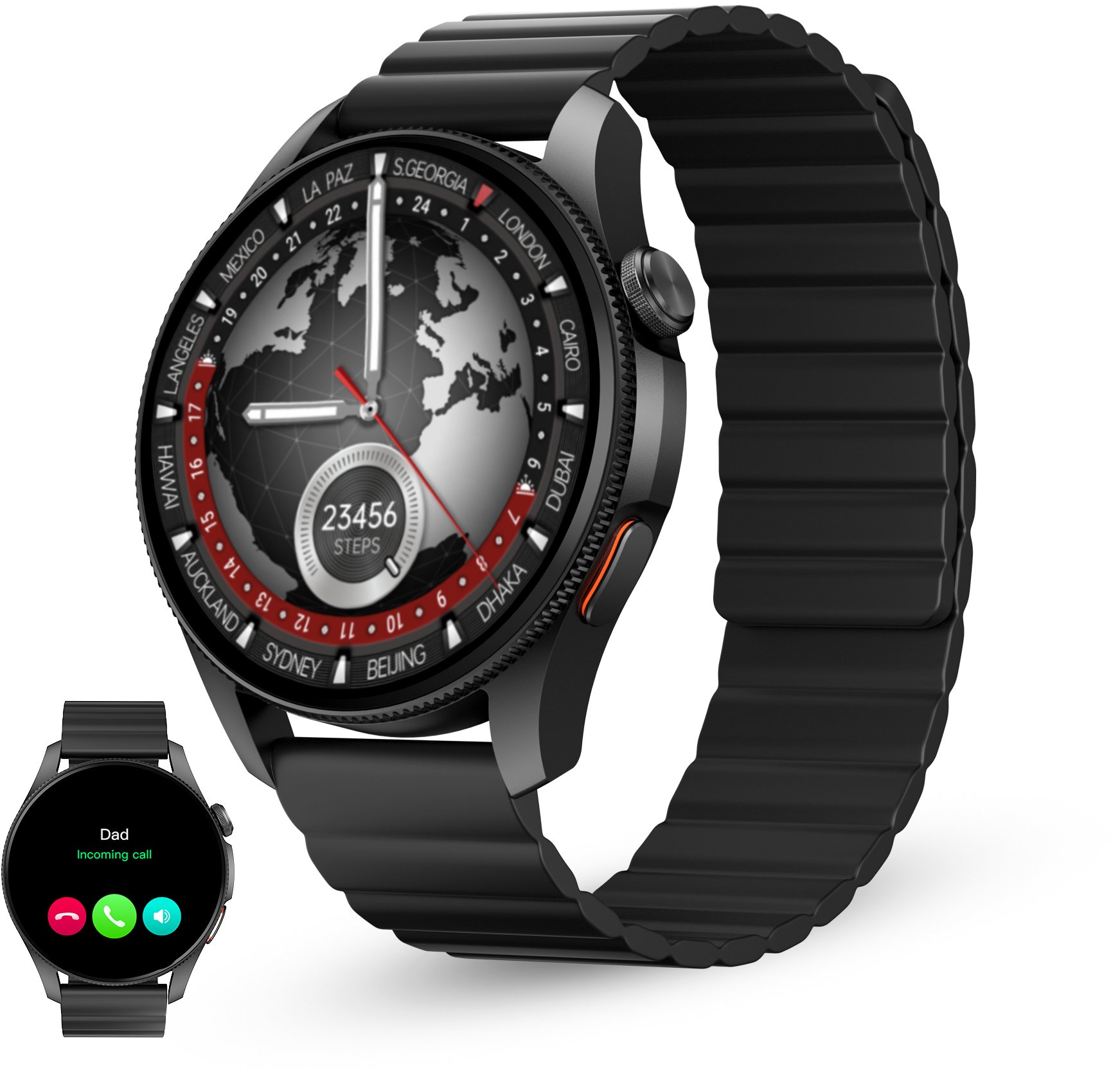 KSIX SMARTWATCH HORIZON, BLACK