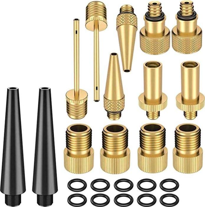 Aptel Końcówki Do Pompowania Piłek Materacy Zabawek 24 Elementy (AG414C)