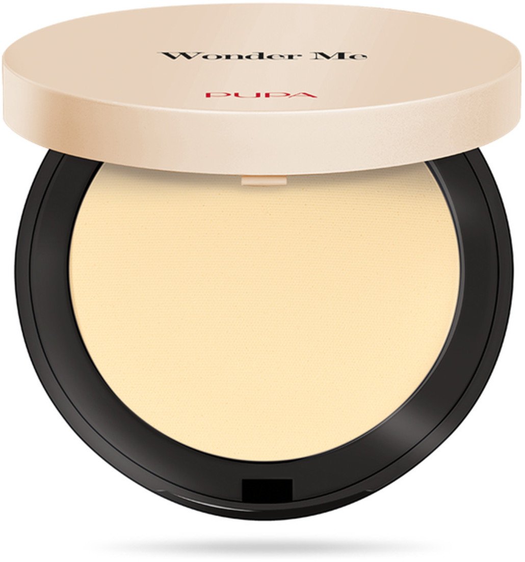 Pupa Milano Wonder Me Prasowany puder do twarzy 7.5g Banana (009)