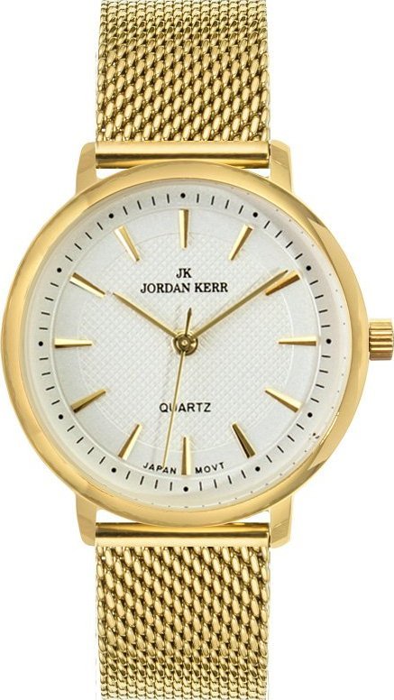 Zegarek Jordan Kerr Zegarek damski Jordan Kerr DIANE I2036-B złoty