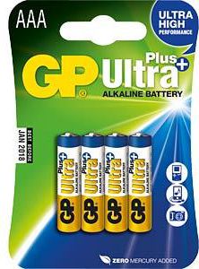 GP Bateria Ultra+ AAA / R03 4 szt.
