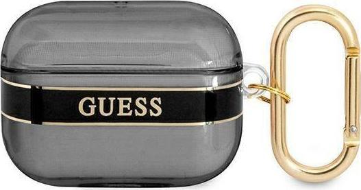 Guess Etui ochronne Strap Collection do AirPods Pro czarne