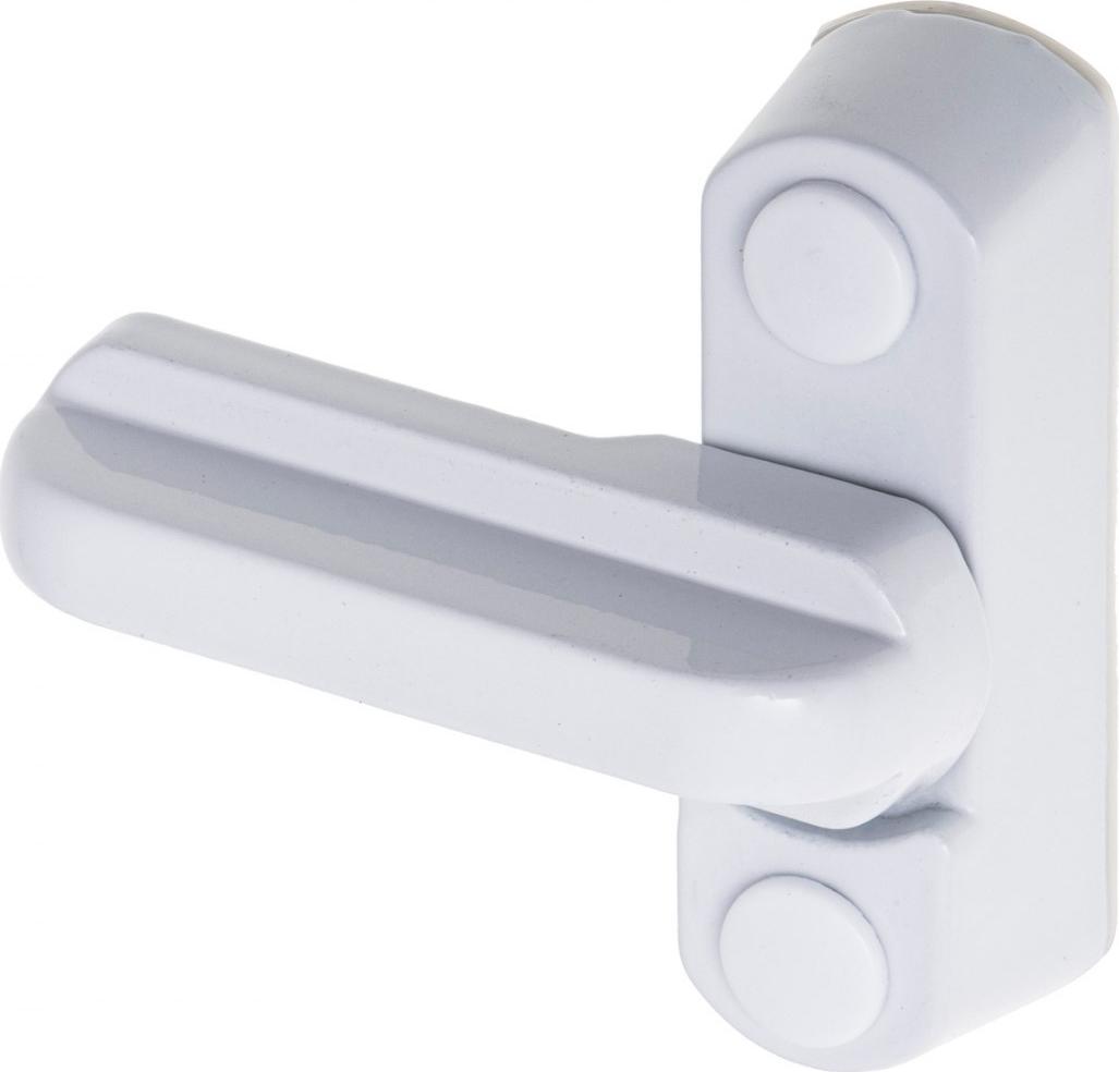 Ikonka Zabezpieczenie blokada na okno biały 2sztuki