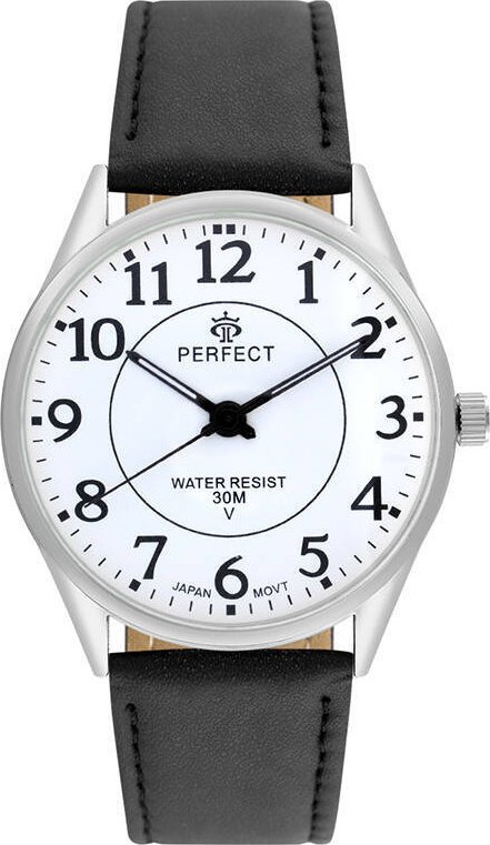 Zegarek Perfect Zegarek Perfect GXB141-01 męski klasyczny czytelny .