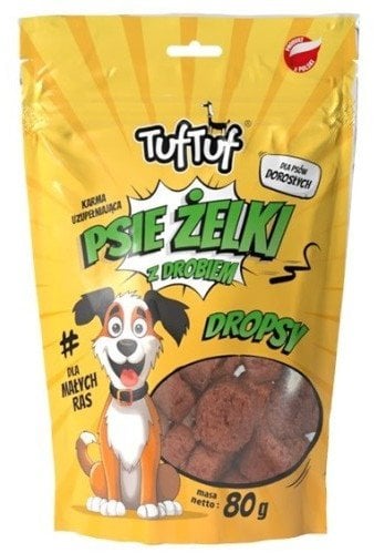 Tuf Tuf Psie żelki - dropsy drobiowe 80g