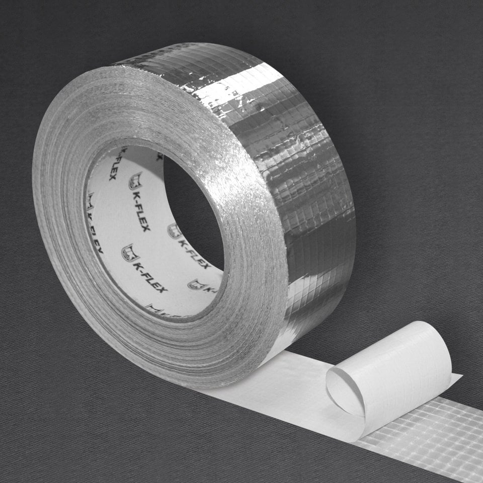 Taśma zbrojona K-FLEX® ALU AR CW - 25 µm x 50 mm x 50 m 85NRCL50050AR18