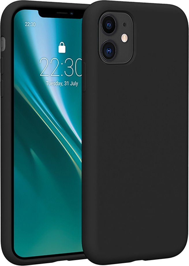 Etteri Nakładka Etteri Silicone Case do iPhone 11 czarna