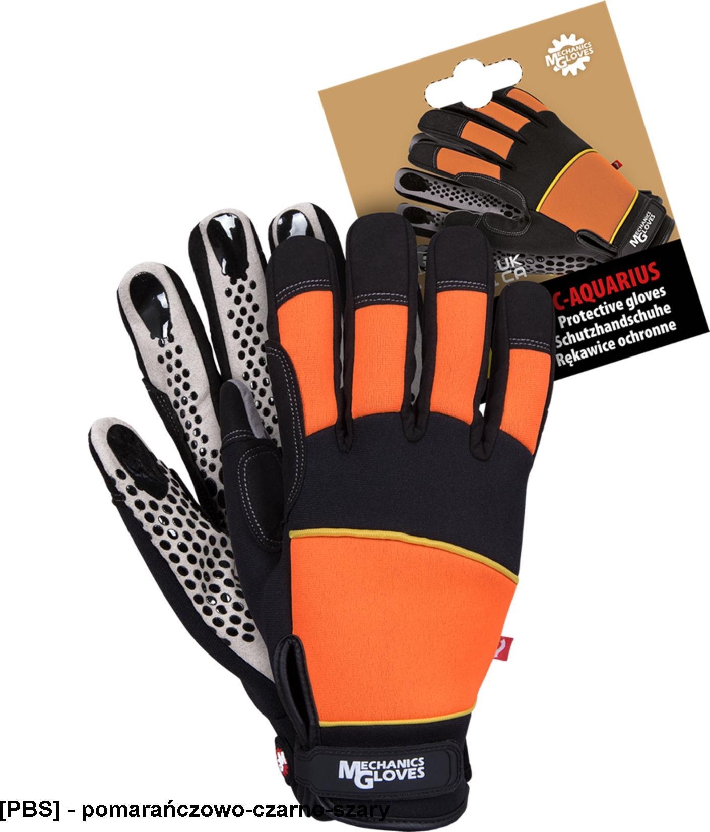 R.E.I.S. RMC-AQUARIUS - rękawice ochronne - rozmiar: