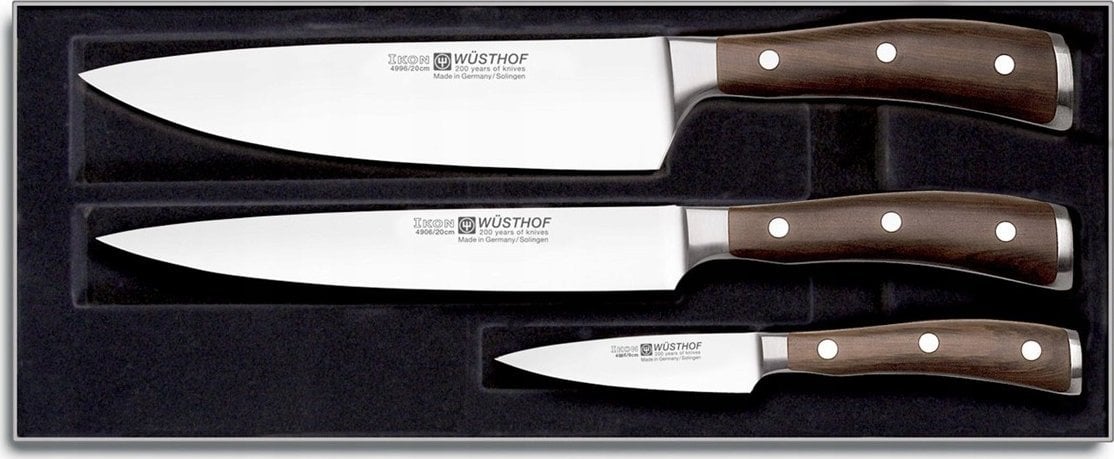 Zestaw- Nóż szefa 20 cm , kuchenny 20 cm i do warz