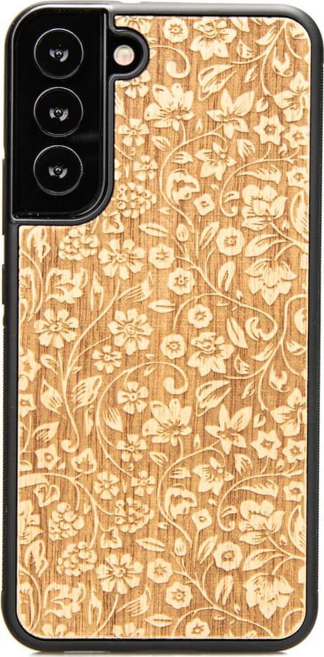 BeWood Drewniane Etui Samsung Galaxy S22 Plus KWIATY POLNE ANIEGRE