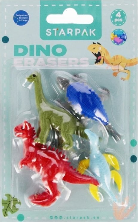 Starpak GUMKA DO MAZANIA DINO PUZZLE 3D STK B/C 1/24