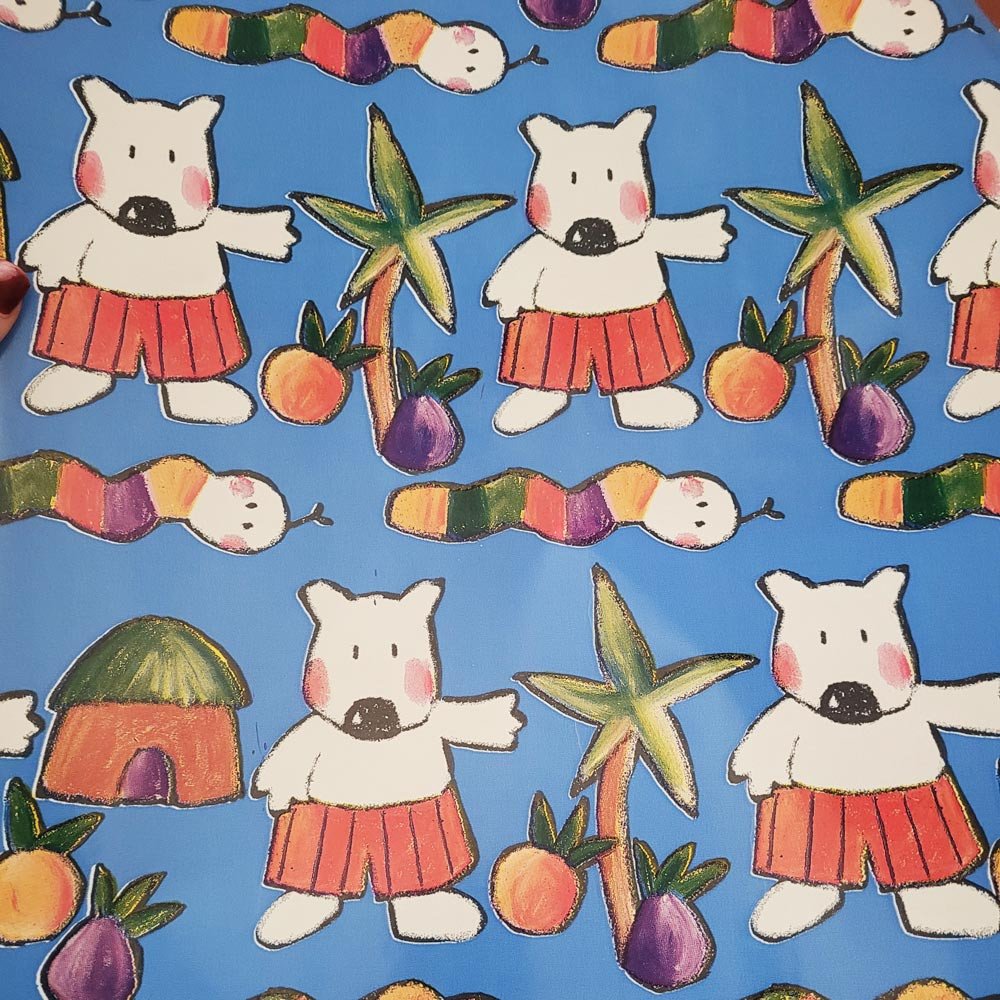 Papier misie do pakowania 57cmx2m 2m539