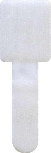 Schwaiger Schwaiger Klett-Wandclip 90x12x2mm weiß 10Stück