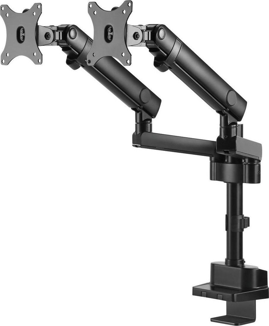 Maclean Uchwyt biurkowy na 2 monitory 17" - 32" (MC-812)