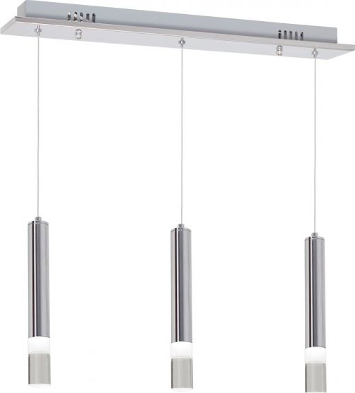 Lampa wisząca Milagro ledowa nowoczesna chrom (ML322)