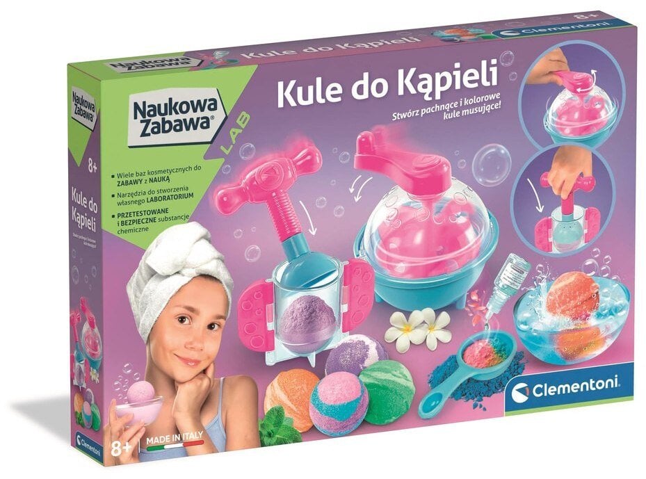 Naukowa Zabawa Laboratorium Kule Do Kąpieli Język Polski Clementoni 50397 EDUKAMP