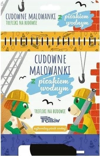Trefl *****Trefliki na budowie Malow.z pisakiem Ks97429
