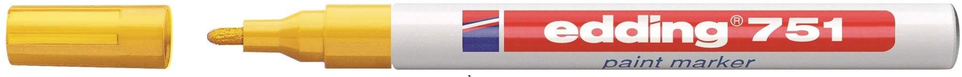 Edding Marker lakierowy 1-2 MM żółty (751/005/Z ED)