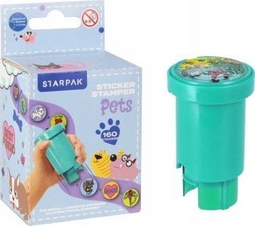 STEMPEL Z NAKLEJ PETS 160SZT S-BOO PUD 12/96PG