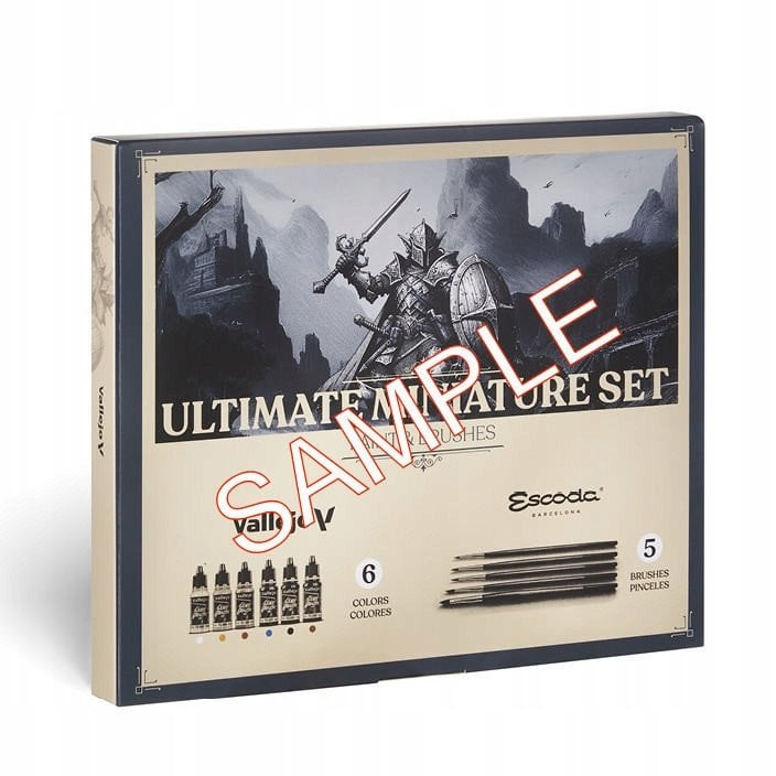 Vallejo: 72206 - Game Color - Ultimate Miniature Set - Paint & Brushes