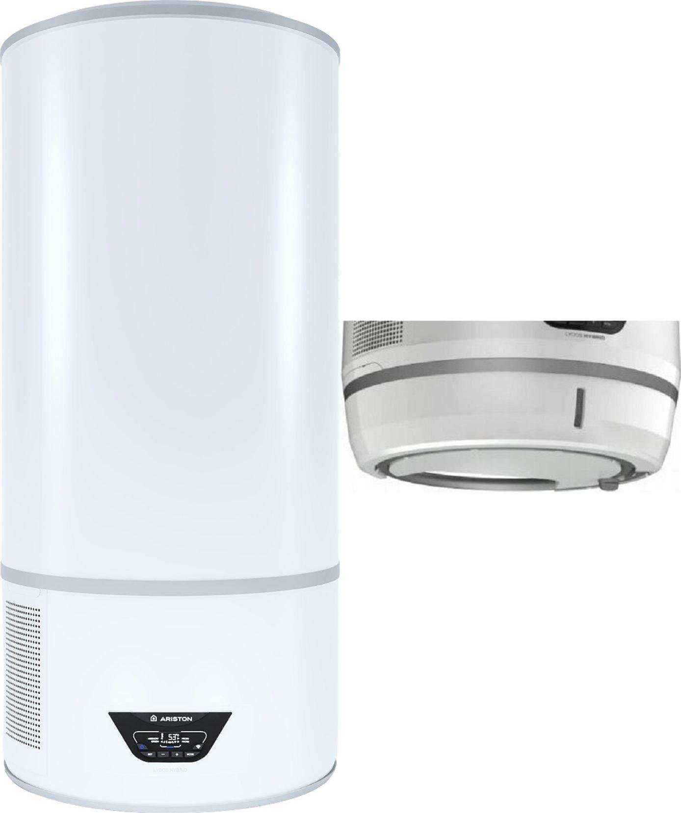 Bojler Ariston Lydos Hybrid WiFi 100 1.2 kW + dedykowany zbiornik kondensatu 6,3 litra