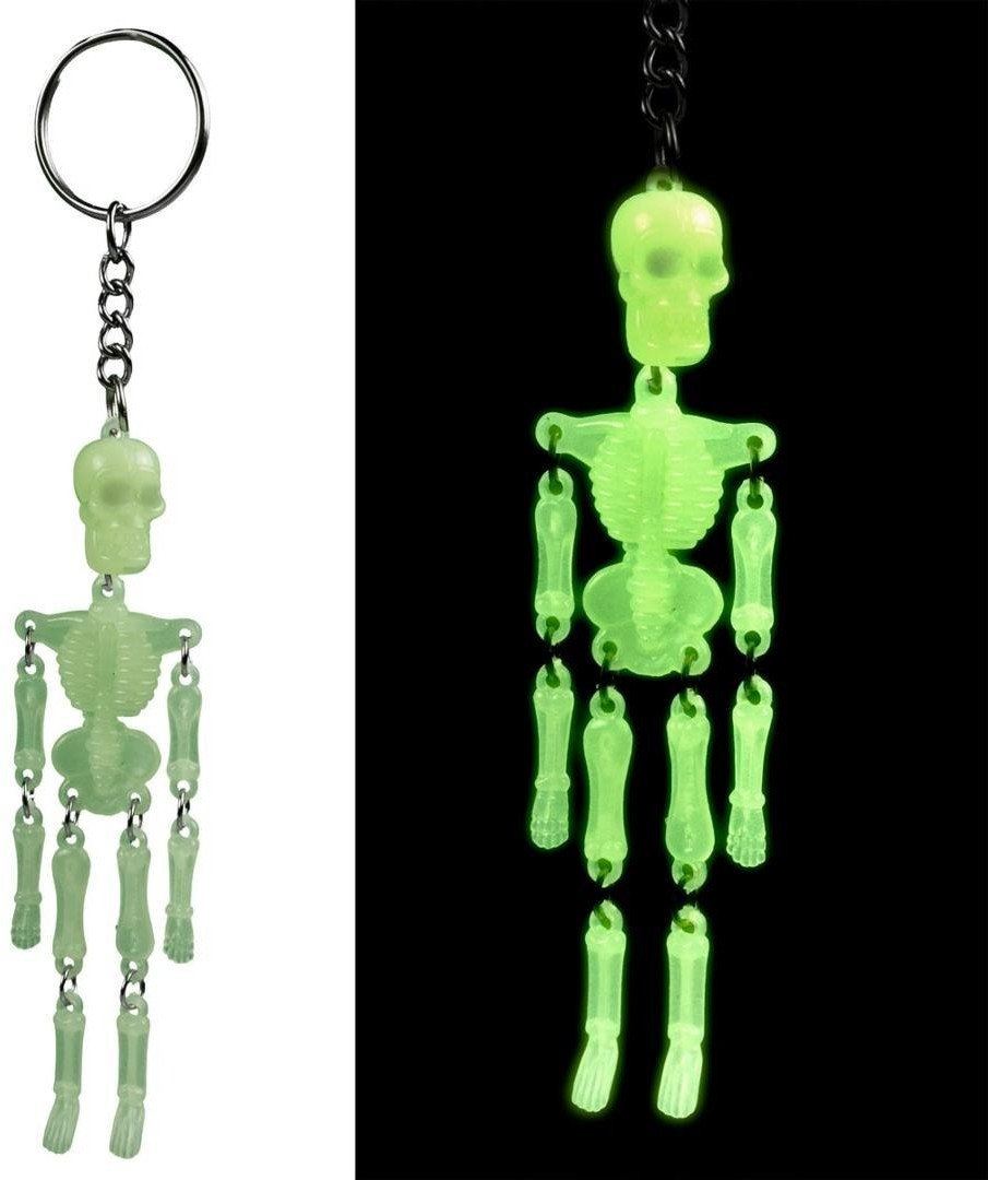 Breloczek Arpex Brelok świecący w ciemności kościotrup