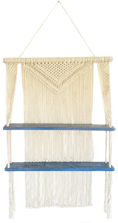 Półka Wisząca Makrama - Naturalna