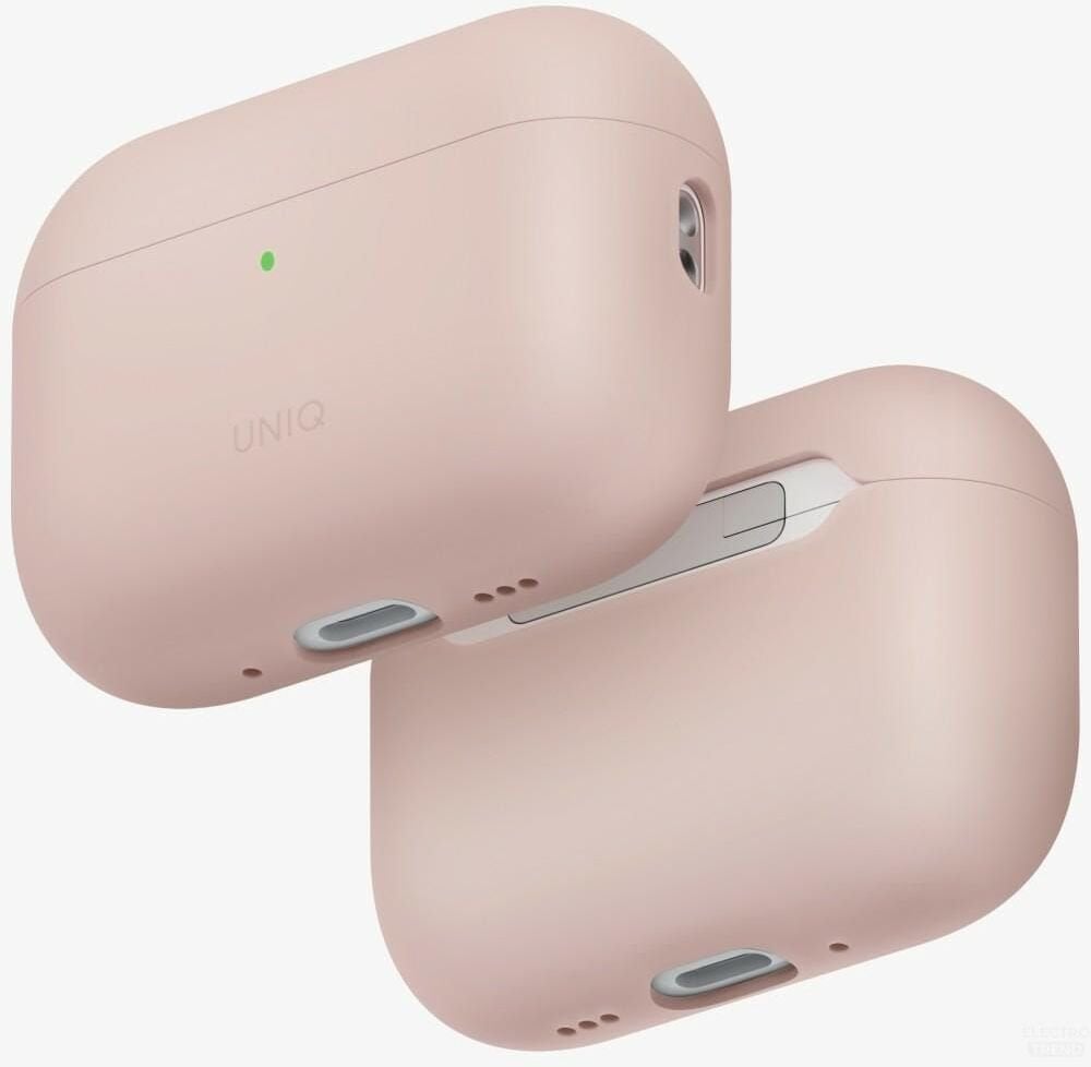 Uniq Lino - etui silikonowe do AirPods Pro 3 różowe