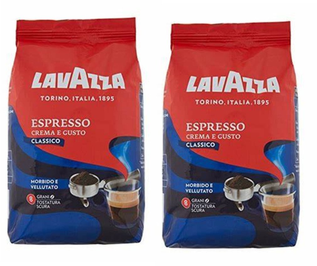 Kawa ziarnista Crema e Gusto Classico zestaw 2x1kg - Lavazza