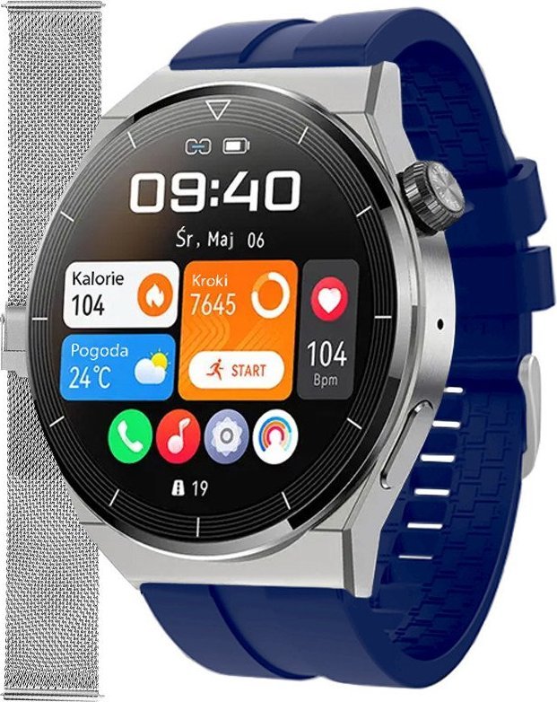 Smartwatch Enter SAT.111.5317.1411-SET Granatowy