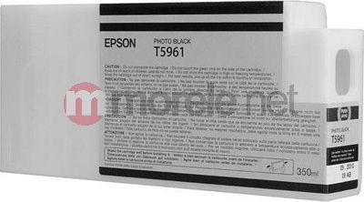 Tusz Epson tusz T596100 UltraChrome (C13T596100) Photo Black