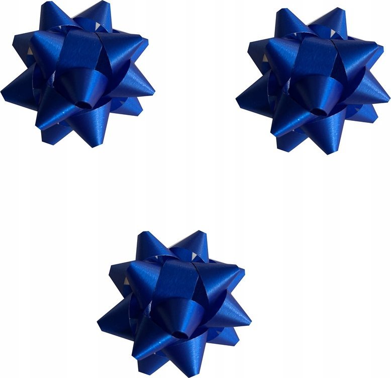 Rozetka KOKARDA do prezentów 3 szt. 5,5cm 35MM