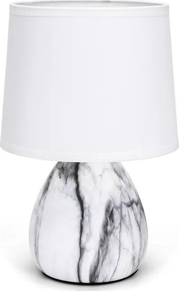 Lampa stołowa Aigostar Ceramiczna lampa stołowa bez źródła światła E14 Ceramiczna lampa stołowa bez źródła światła E14