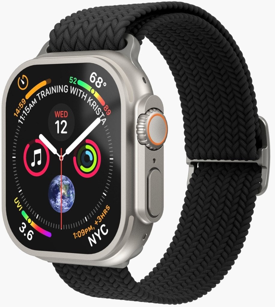 Woven Loop 42 | 44 | 45 | 49mm One Size - Black