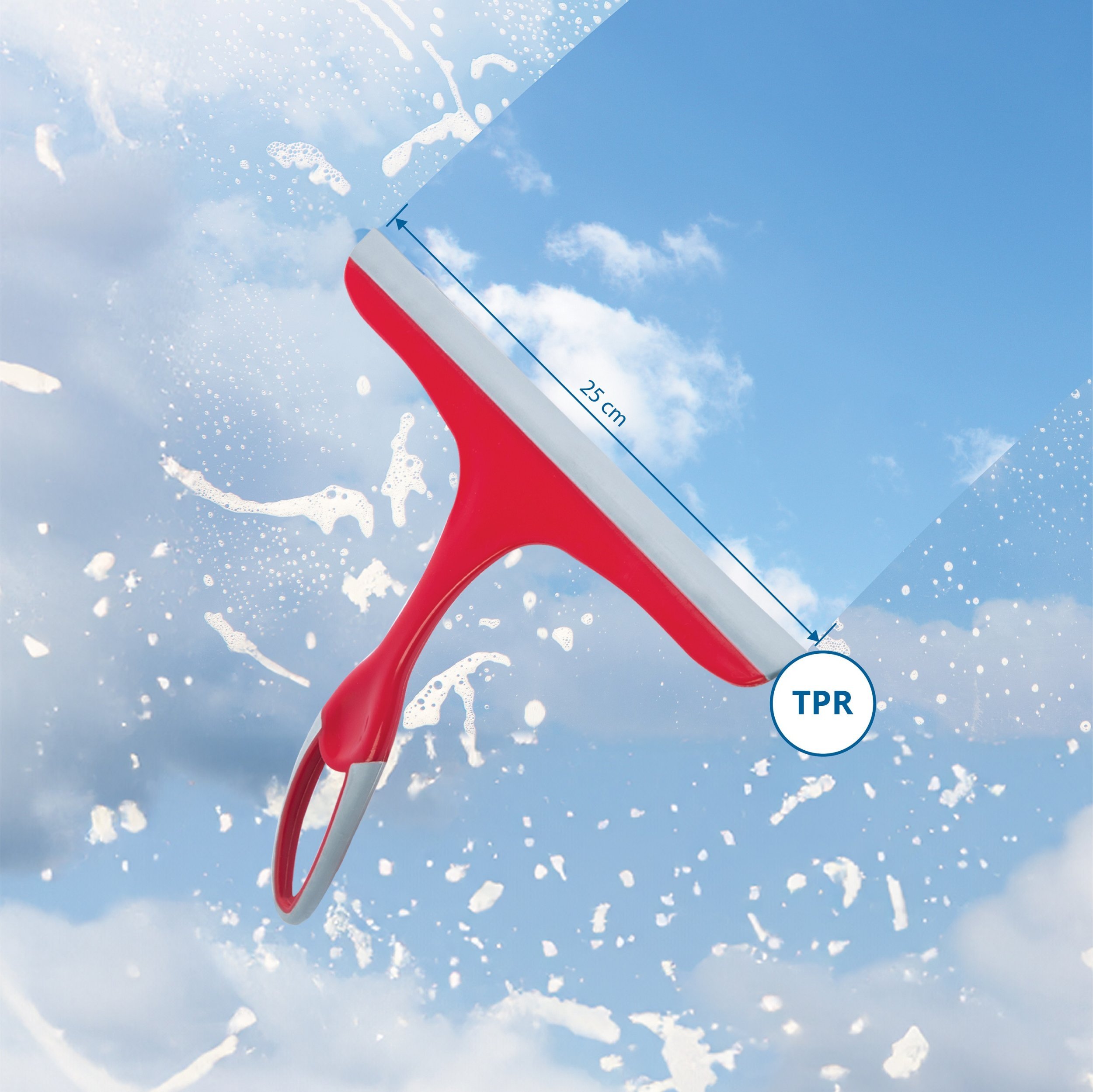 TPR WINDOW SQUEEGEE 25 CM THEMALUX
